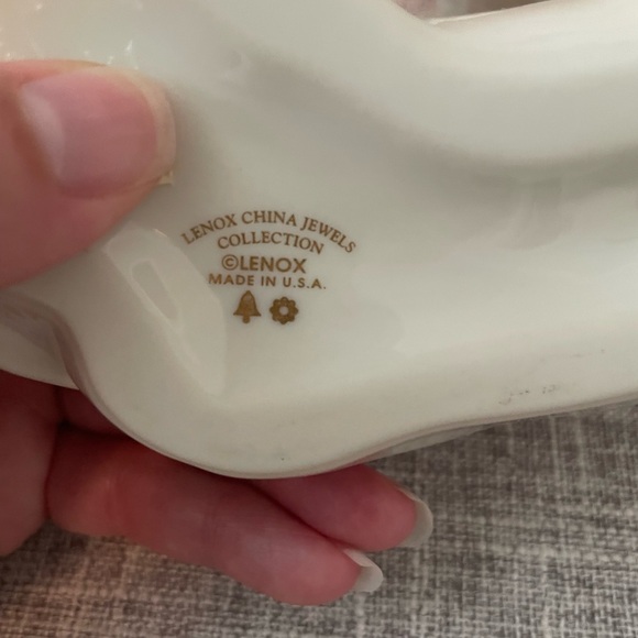 Lenox China Jewels Collection Porcelain Hand Painted White Unicorn - Picture 6 of 6